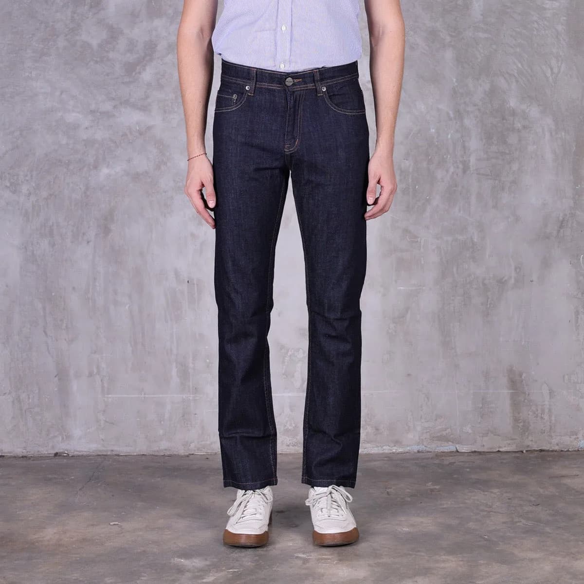 Jack Russel - Men Jeans - Klassik J-705 Slim Fit Indigo Blue