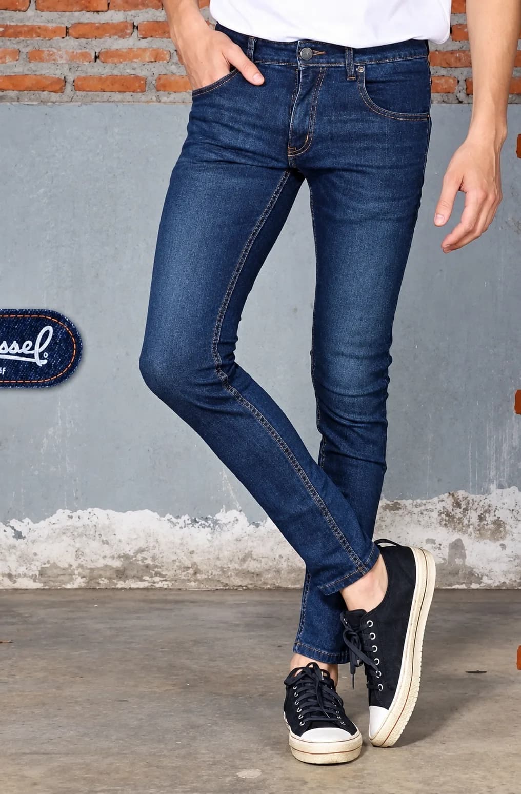 Jack Russel - Heren Jeans - Klassik J-711 Skinny fit