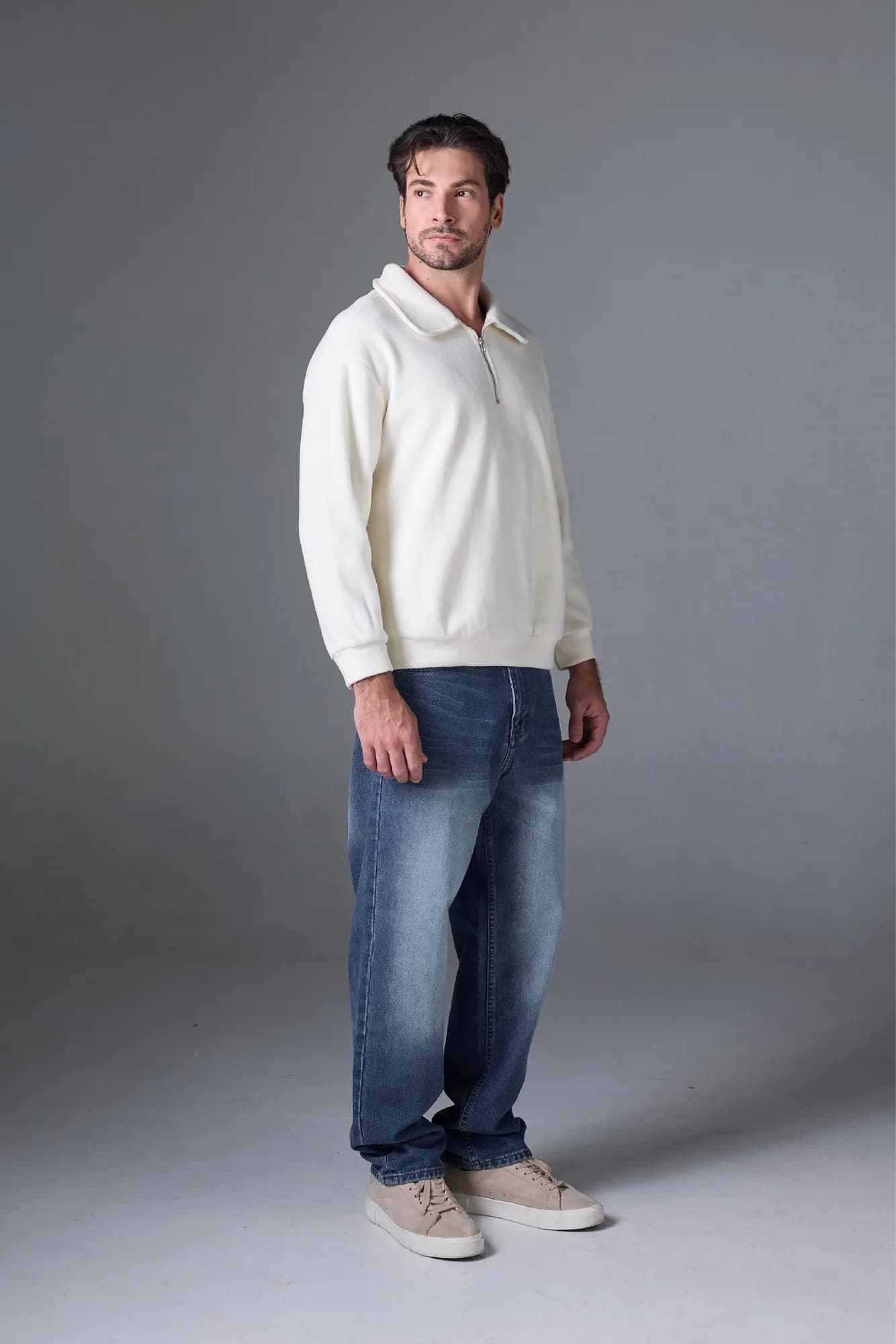 Jack Russel - Men Jeans - Klassik J-BAGGY/DB Wide Leg Dark Blue