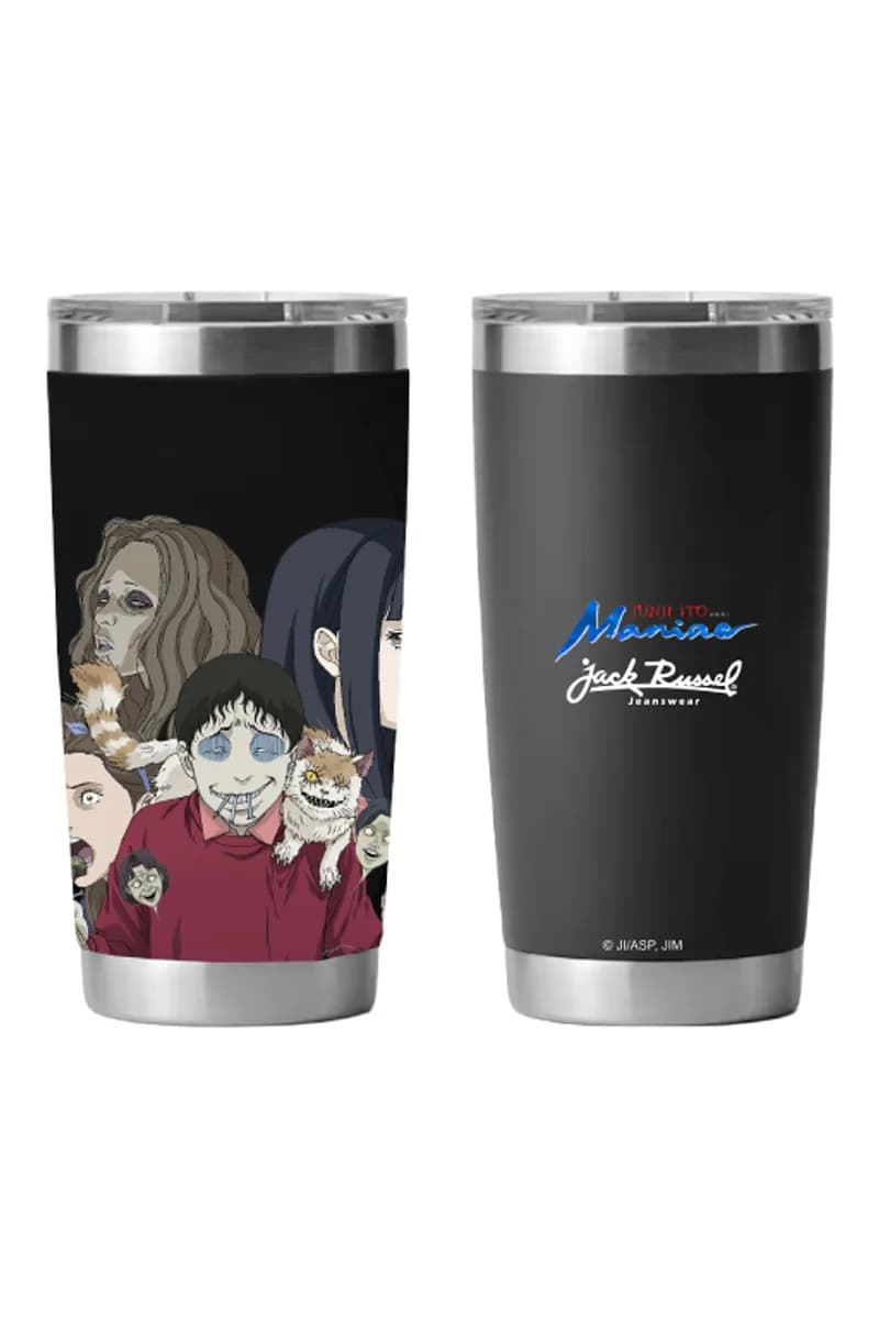 Jack Russel X Junji Ito - Tumbler - TM-JUNJI1/BK Maniac Black