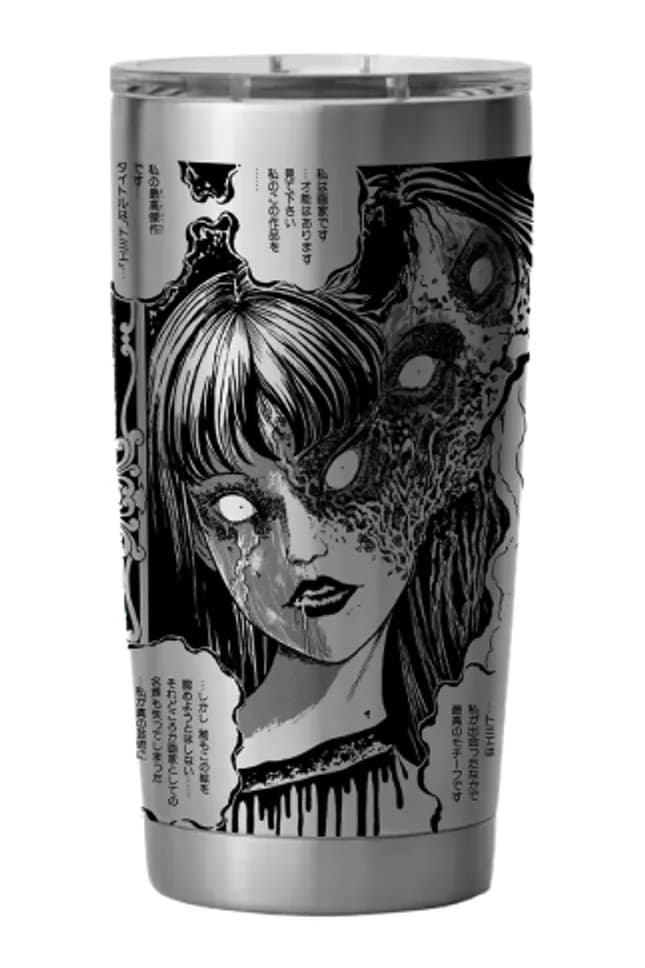 Jack Russel X Junji Ito - Tumbler - TM-JUNJI2/SL Manga Stainless