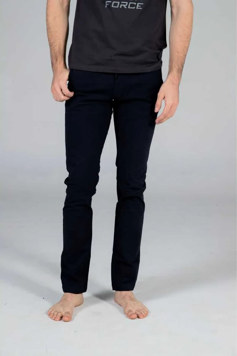 Jack Russel - Heren Chino - Klassik J-326/9 Slim fit Donkerblauw